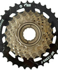 7 Speed Bicycle Freewheel 14 To 34T Replacement Part For Multispeed Bikes With Smooth Quiet Rotation And Easy Install High Strength Steel Construction