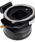 Tilt Shift Lens Mount Adapter For Mamiya 645 To L Mount Mirrorless Cameras With 10mm Horizontal Shift And 10 Degree Tilt For Perspective Control Distortion Reduction And Creative Photo Effects Pro Grade, black metal adapter