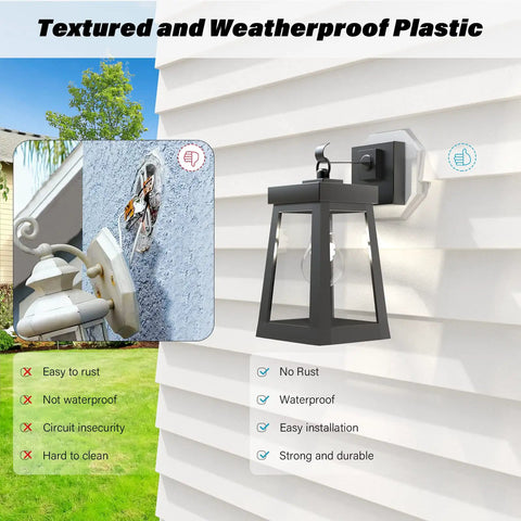 Vinyl Siding Mounting Blocks Kit With Octagon Mount Block And Plate For Half Inch Lap Siding, 4 To 10 Inch Height, White, Premium Paintable Plastic, Weatherproof Exterior Mounting Hardware For Quick No Fuss Easy Siding Install.