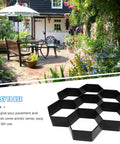 DIY Garden Paving Molds Irregular Concrete Paver Molds For Walkways Patios And Lawn Areas Heavy Duty Plastic Easy To Use