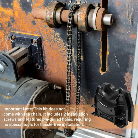 Chain Spreader Kit For Garage Door Openers Replacement Parts 41A5615 041A5615 Fits Craftsman LiftMaster Chamberlain 2265R HalfHP And 2007 Vintage 3245 With 2 Mounting Screws Easy Install