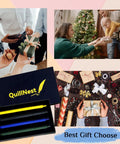 Collage of Funny Architect Pen Set Of 4 Engraved Ballpoint Pens gift box and holiday gift exchange scenes.