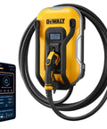 Level 2 Electric Vehicle Charger Up To 48 Amps 240 Volt With App Control Bluetooth Wi Fi Fast Charging Wall Mounted