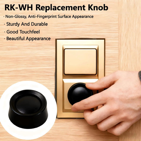 2 Pack Black Rotary Dimmer Knob Replacement For Rotary Dimmer Switch And Fan Control RK IV Round Dimmer Black Finish