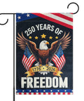 Go-To Double Sided 12x18 Inch Patriotic Eagle Garden Flag For Yard Porch And Patio, 250th Anniversary USA Celebration Flag
