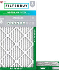 MERV 8 Pleated Air Filter 16x28x1 For Furnace And AC Replacement Easy Install Electrostatic Dust And Allergy Defense 2 Pack