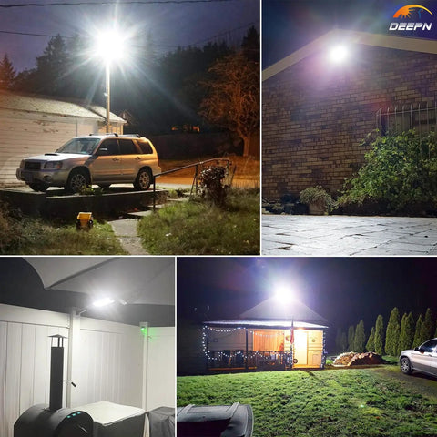 Heavy Hitter Outdoor Solar Garden Light With Quick Motion Sensor And Rad 270 Degree Beam To Light Up Driveways Yards And Fences Easy Peasy Routine