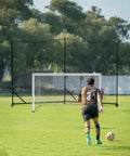 Heavy Duty Ball Stop Net System 40Ft By 12Ft 2 In 1 Portable Backstop Net For Baseball Soccer Basketball Practice Multi Sport Barrier Net