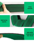 Heavy Duty Elastic Webbing Strap Two Pack Rock Solid Replaceable Belt For Couch And Lawn Chair Fix Up Weather Proof Stretchy Upholstery Support Each Six Yards Long showcased with strong elasticity and high bearing capacity.