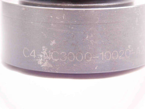 Close-up of Capto C4 Modular Adapter For 1 1/2 Inch Shank Diameter with engraved NC2000 series compatibility mark.