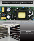 IP67 Waterproof LED Driver 120W Power Supply internal components with capacitor and chip, aging test for stability and reliability