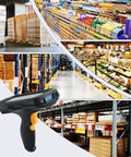 Trigger Handle For TC53 TC58 Handheld Barcode Scanner Mobile Computer With Rugged Protective Case Required To Ensure Safe Sensitive Scanning And Comfortable, Secure Grip TRG-NGTC5-ELEC-01 in a warehouse and retail setting