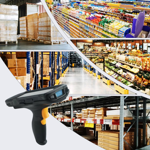 Trigger Handle For TC53 TC58 Handheld Barcode Scanner Mobile Computer With Rugged Protective Case Required To Ensure Safe Sensitive Scanning And Comfortable, Secure Grip TRG-NGTC5-ELEC-01 in a warehouse and retail setting