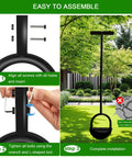 Steps to assemble 41 Inch Manual Lawn Edger With Two Replaceable Blades And T Grip Handle For Yard Garden Landscaping Sidewalk And Flower Bed Built From Rust Resistant Steel For Pro Grade Durability And Easy To Use