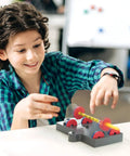 Child using Magnetic Levitation Science Kit for Kids and Teens Cool Hands On Stem Toy Learn Maglev Physics Float a Pencil and Levitating Screw Educational Gift
