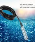 24 Volt DC Liquid Level Sensor With Four To Twenty Milliamp Output 0 To One Meter Range Throw In Type Probe Transmitter for tanks