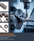 Heavy Duty M20x1.5 Metric Tap And Die Set For Precise Threading Jobs Made From Hardcore Heat Treated Alloy Steel To Fix Machine Parts Like A Pro, M20 tap and die