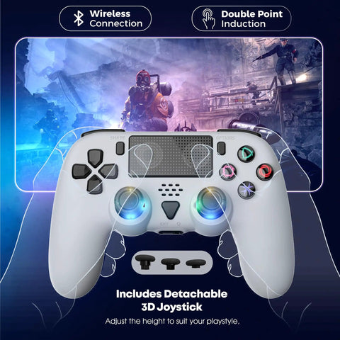 Pro Wireless Controller For PS5 And PC With Turbo Macro Back Buttons Dual Vibration Motion Control USB C Charging Anti Slip Grip
