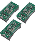 Hella Reliable Three Pack 18650 Lithium Battery Charger Module Type C Fast Charge Boost Converter with LED indicators.