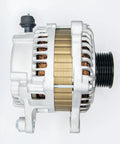 Alternator For CX-9 2007-2015 And 6 2009-2013 3.7L V6 Cars, 110 Amp 12V CW Rotation, 6-Groove Pulley, side view