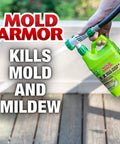 Product image of EZ Deck Fence And Patio Wash 64 oz with hose end sprayer, used on outdoor wood surface, kills mold and mildew.