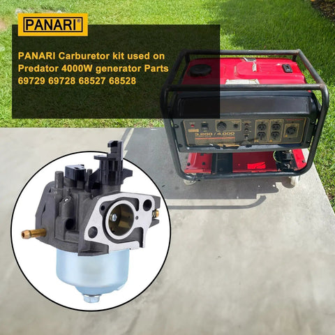 Plug And Play Carburetor For Predator Generators 3200 4000 4375 Watts 212Cc 208Cc Engine Replacement Part and generator