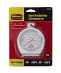 Stainless Steel Monitoring Thermometer For Oven, Grill And Smoker 60 To 580 F Range Food Safe Easy Read Dial Ideal For Restaurant Or Home Cooking Everyday, in packaging.
