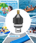 2 Pack SUP Pump Adapter Set For Stand Up Paddle Boards And Kayaks, Heavy Duty Air Valve Adapter with inflatable applications