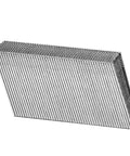 Sixteen Gauge Two Inch Angled Finish Nails Twenty Degree Offset Two Thousand Count Galvanized Steel fastener strips for carpentry.