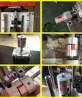 8Mm To 10Mm Bore Shaft Coupling Aluminum Alloy Pro Grade 25Mm Diameter 30Mm Length For Stepper Motors and Servo Motors