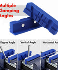 Magnetic TPU Vise Jaw Pads Kit With 2 Pairs Of 4 And A Half Inch Jaw Pads Pro Grade Multi Groove And Waffle Surface Sets