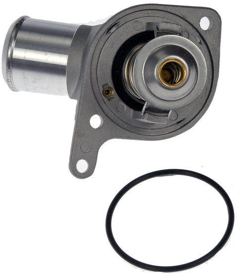 Engine Coolant Thermostat Housing Assembly Replacement For Select Vehicle Models, Direct Fit Water Outlet Housing with O-ring