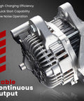 Accord 2.4L Output Alternator Replacement Fits Honda Accord 2014-2017 Sport EX EX-L LX LX-S 2.4L Automatic CVT 12V 110Amp CW