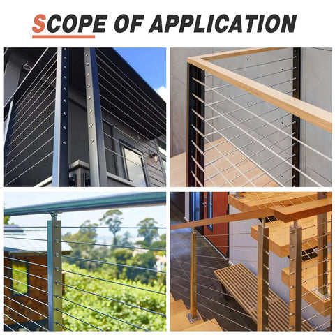Multi Angle Cable Railing Drill Guide Jig With 30 45 90 Degree Angles For Angle And Straight Holes in various railing applications