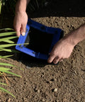 Installing Square Catch Basin Drain Filter for No Clog Drainage Systems, Removable Filter for 12 Inch Basins in garden