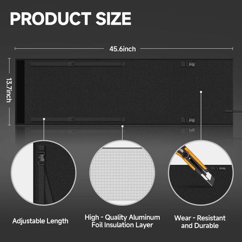 Propane Tank Heater Blanket For 5 To 40 Lb Tanks 120V Outdoor Infrared Heater with high-quality insulation, wear-resistant