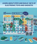 Electronics Exploration Kit With Over 300 Projects And Full Color Manual For Kids 8 Plus A Hands On STEM Toy To Learn Circuit Building And Real World Tech Skills In A Safe Kid Friendly Box, AM radio project board