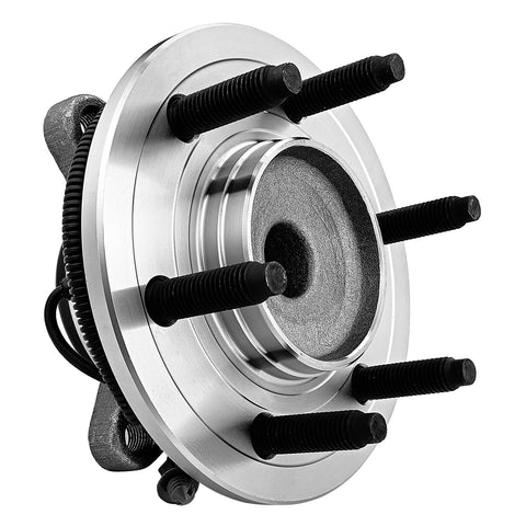 2WD Front Wheel Hub Bearing Replacement for 2011 2012 2013 2014 Ford F 150 Expedition Navigator Front Wheel Hub Assembly Direct Fit Premium QA Tested Now displayed with six lug bolts and ABS sensor