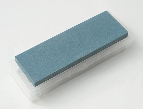 Pro Rough Whetstone Grit 600 8.3 x 2.8 x 0.6 Inches Japanese Grindstone on storage case
