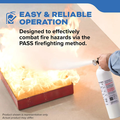 Rock Solid Heavy Duty 5 Lb Dry Chemical Fire Extinguisher For Boats And Watercrafts Class B And C Rated With 12X Corrosion Resistance Aluminum Body Fast Discharge No Nonsense Marine Safety Gear