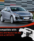 Car and Right Engine Mount For 2012-2013 Mazda 3 2.0L GS-Sky And 2012-2013 Mazda 3 I 2.0L, Heavy-Duty Steel And Rubber Construction