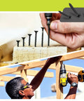 Heavy Duty Wood Screw Set 200Pcs Assortment Kit with high hardness Phillips bugle head drywall screws in action