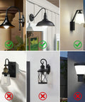 No Brainer Motion Sensor Light Bulbs For Indoor And Outdoor Use 12W 100W Equivalent A19 E26 5000K Daylight Dusk To Dawn Motion Activated Lighting For Front Door Porch Garage Basement Hallway 2 Pack in outdoor wall fixtures