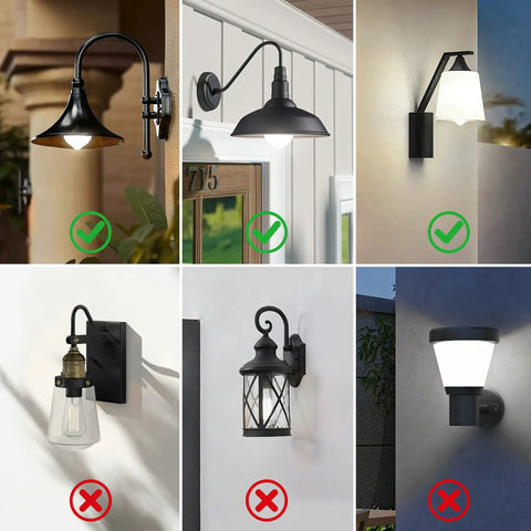 No Brainer Motion Sensor Light Bulbs For Indoor And Outdoor Use 12W 100W Equivalent A19 E26 5000K Daylight Dusk To Dawn Motion Activated Lighting For Front Door Porch Garage Basement Hallway 2 Pack in outdoor wall fixtures