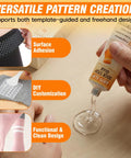Clear Non Slip Adhesive Glue For Fabrics, Water Based And Odorless, Quick Dry, Precision Tip, in use on textiles and socks