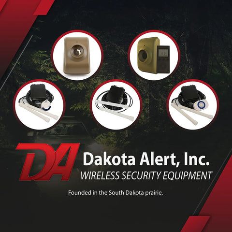 Dakota Alert wireless driveway sensor kit, Dual-4K Plus 1-Mile Wireless Directional Driveway Alarm System With Customizable Output Relay And 12VDC Options Flexible Pulse Durations From 1 Second To 5 Minutes Easy Setup For Smart Home Alerts.