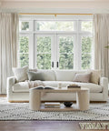 Living room with Telescoping One And One Eighth Inch Curtain Rod Set Beefy Heavy Duty Drapery Rod Extends From Twelve To Twenty Feet Adjustable