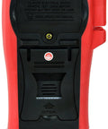 Back view of TP9605BT Auto Ranging Digital True RMS Smart Multimeter with Bluetooth and USB.