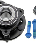 Front Wheel Bearing And Hub Assembly For 2015 To 2020 Chevy And Gmc Canyon Colorado 4WD Replacement Part with bolts.