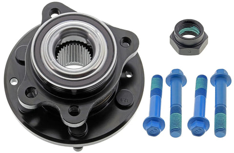Front Wheel Bearing And Hub Assembly For 2015 To 2020 Chevy And Gmc Canyon Colorado 4WD Replacement Part with bolts.